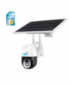 دوربین چرخشی خورشیدی سیم کارتی v380 4g-LTE