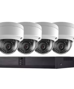 پکیج دوربین مداربسته بیسیم دام 4 کانال میکروفون دار