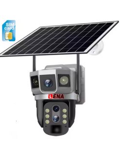 دوربین سه لنزه چرخشی سولار سیم کارتی SX10 LENA