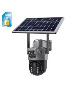 دوربین خورشیدی دو لنز چرخشی سیمکارتی 4G-LTE