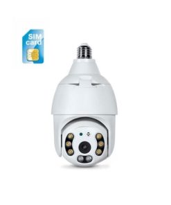 دوربین لامپی چرخشی سیم کارت خور 4g-lte