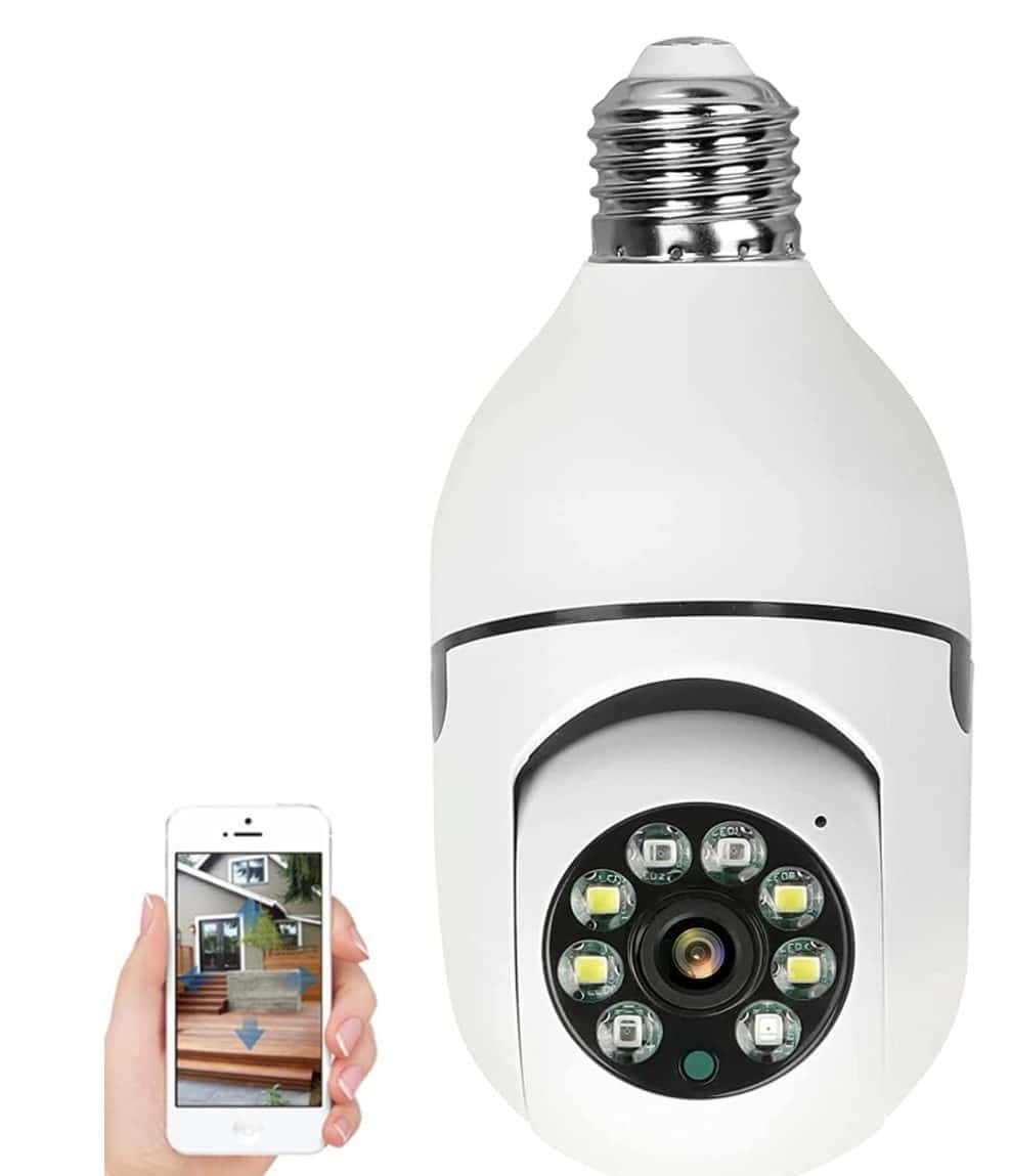 دوربین لامپی چرخشی v380 - تصویر 3