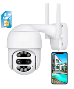 دوربین گردان زوم دار 10X سیم کارتی