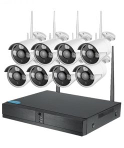 پکیج دوربین مداربسته بیسیم 8 کانال 2 مگاپیکسل