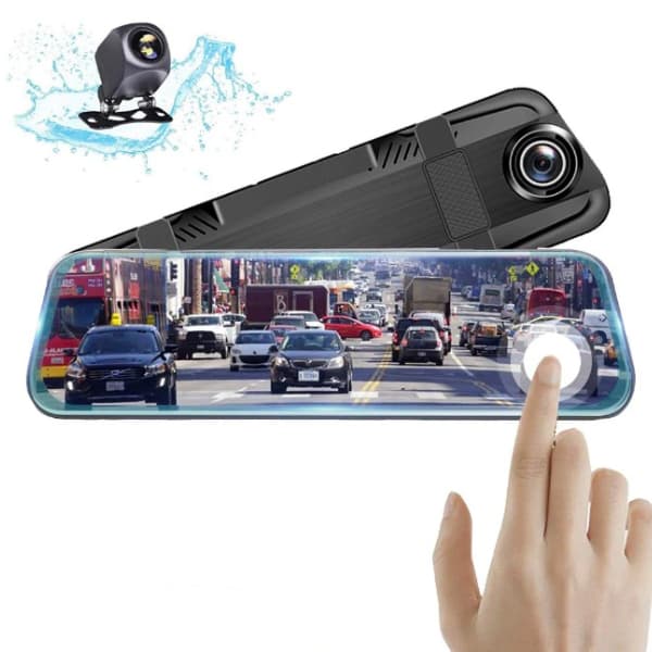 دوربین آینه ای خودرو مانیتوردار لمسی DR120 - تصویر 4