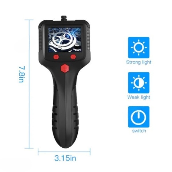 دوربین شلنگی مانیتوردار 10 متری P100 - تصویر 3