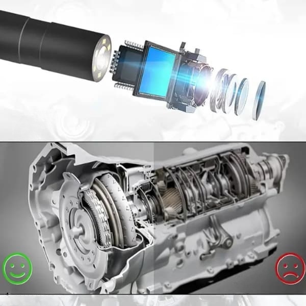 دوربین شلنگی مانیتوردار 10 متری P100 - تصویر 2