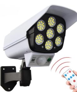 ماکت دوربین مداربسته خورشیدی چراغ دار بولت