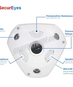 دوربین چشم ماهی 2mp بیسیم