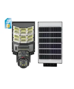 چراغ خیابانی دوربین دار دولنز خورشیدی سیمکارتی مدل LC520