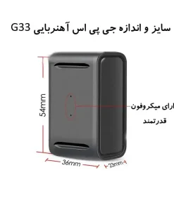 ردیاب آهنربایی کوچک g33