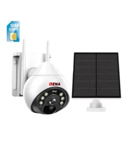 دوربین چرخشی سولار سیم‌کارتی شارژی 30 روز CB1 LENA