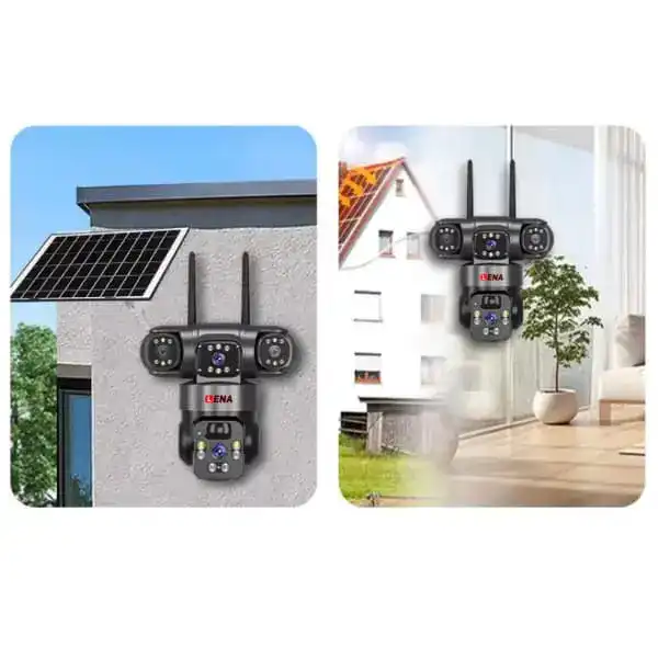 دوربین خورشیدی اسپیددام سه لنزه سیمکارت خور PSL3 LENA