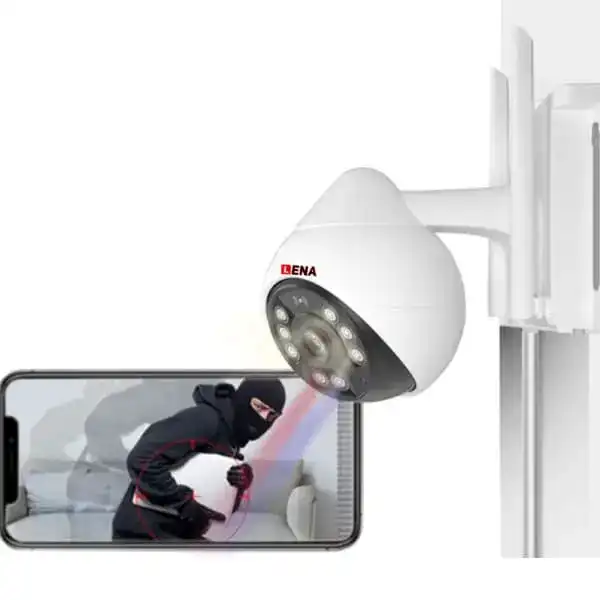 دوربین چرخشی سولار سیم‌کارتی شارژی ۳۰ روزه CB1 LENA