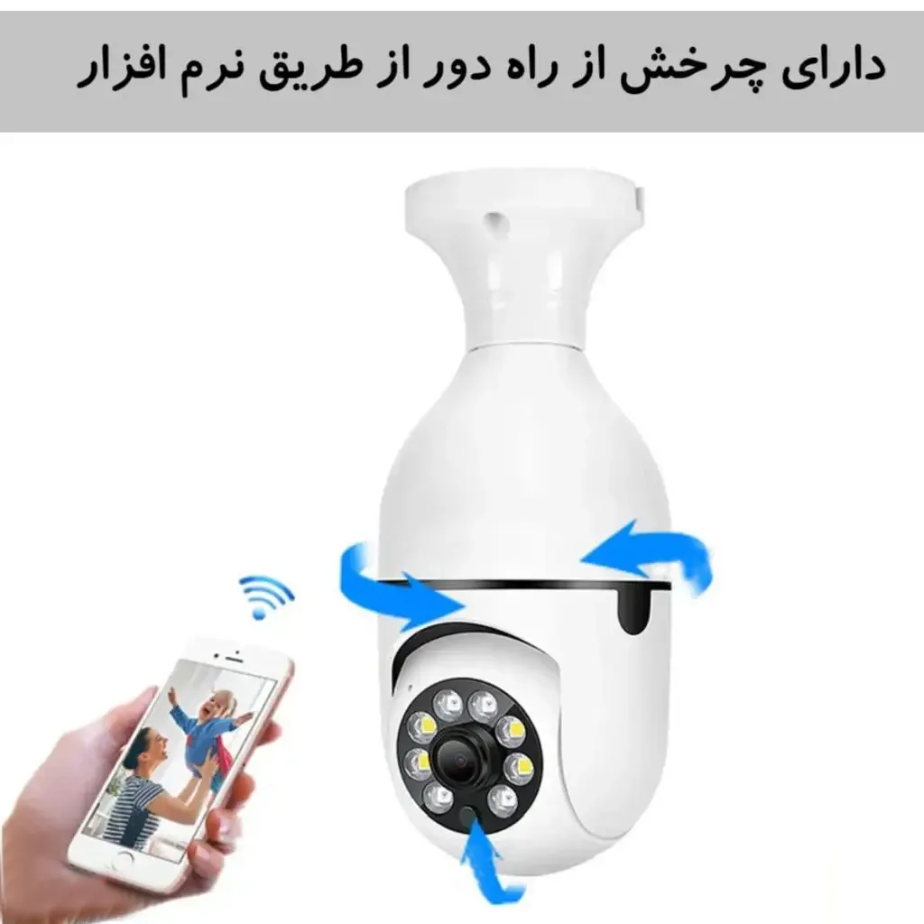 طراحی دوربین لامپی چرخشی YSXLite