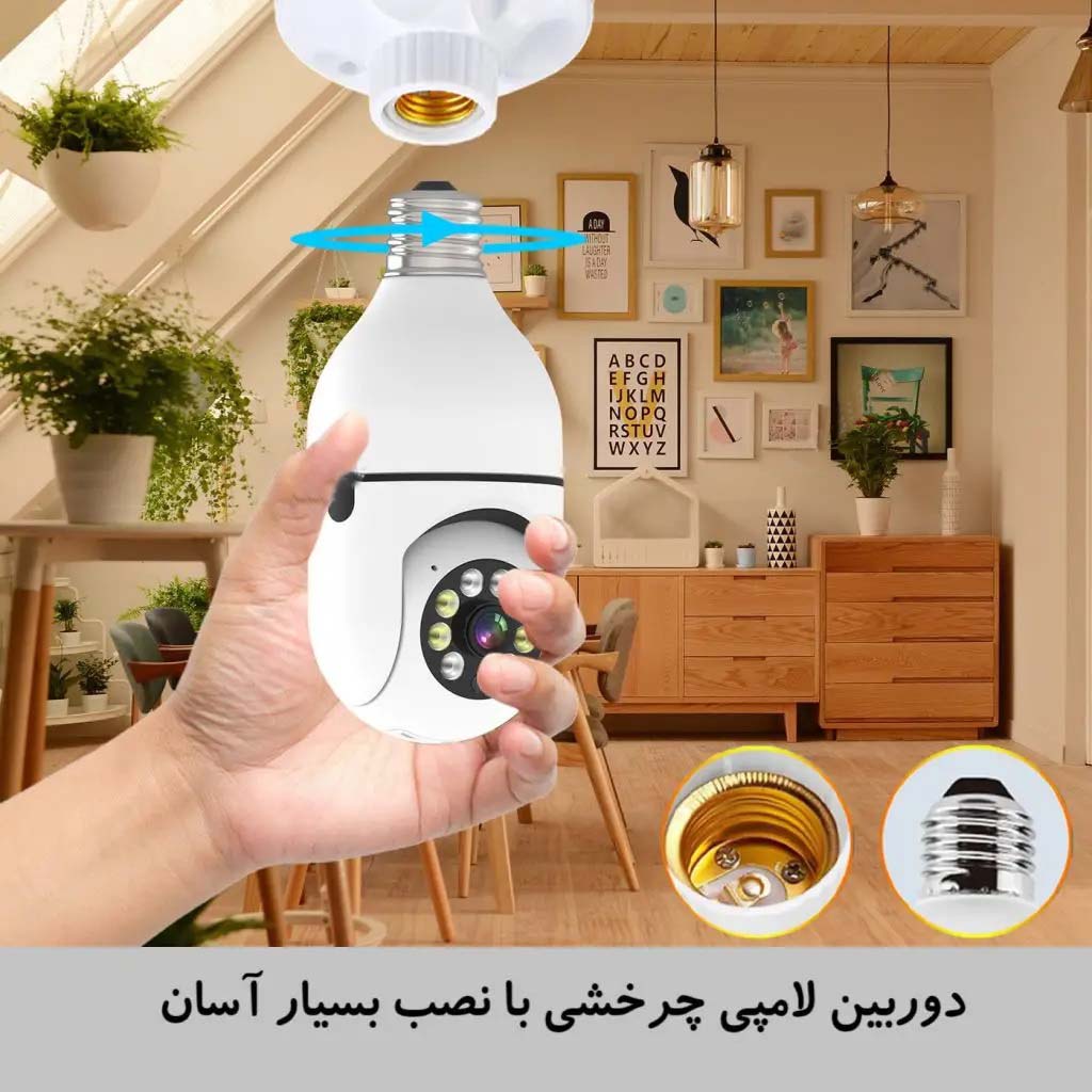 طراحی دوربین لامپی چرخشی YSXLite