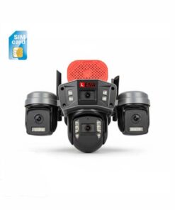 دوربین 4 لنز سیم‌کارت‌خور چرخشی با نرم افزار ایرانی LENA LR40