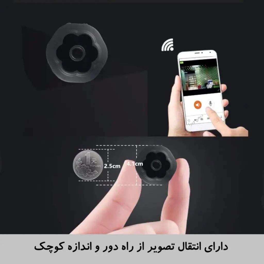 دوربین مگنتی کوچک بیسیم F20