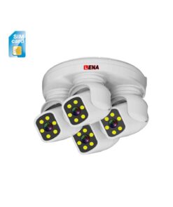 دوربین 4 لنز چهار موتور دار چرخشی سیمکارتی MR40 LENA