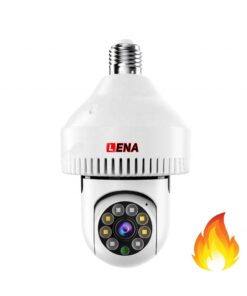 دوربین لامپی چرخشی دتکتور دود اعلام حریق LENA LF6